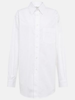Bavlněná košile Maison Margiela bílá