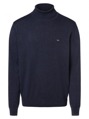 Sweter bawełniany Fynch-hatton niebieski