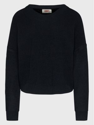 Relaxed пуловер Kontatto черно