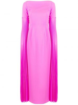 Maxi šaty Solace London - Růžová