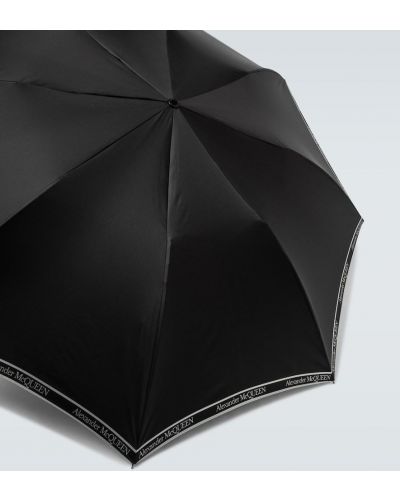 Deštník Alexander Mcqueen černý