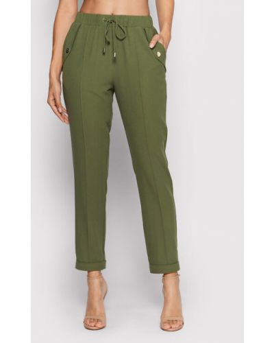 Liu Jo Sport Szövet nadrág TA2093 T8423 Zöld Regular Fit