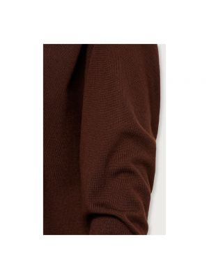 Jersey de tela jersey de cuello redondo Massimo Alba marrón