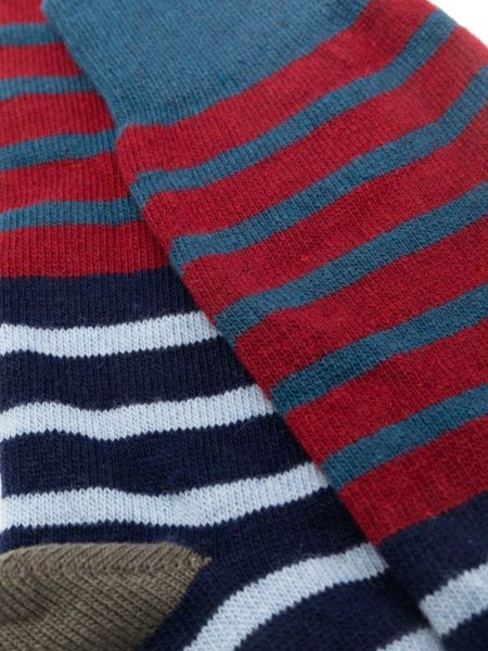 Chaussettes à rayures en tricot Paul Smith bleu
