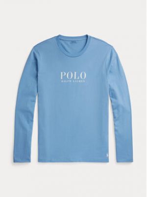 Pyjama avec manches longues Polo Ralph Lauren bleu