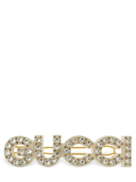 Ceas de cristal Gucci auriu
