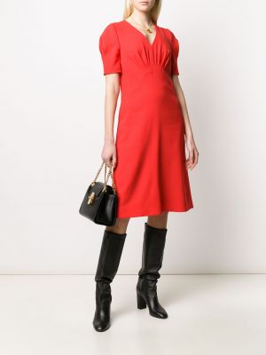 Vestido midi Givenchy rojo