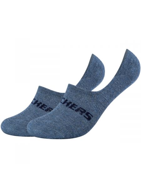 Ponožky so sieťovinou Skechers modrá