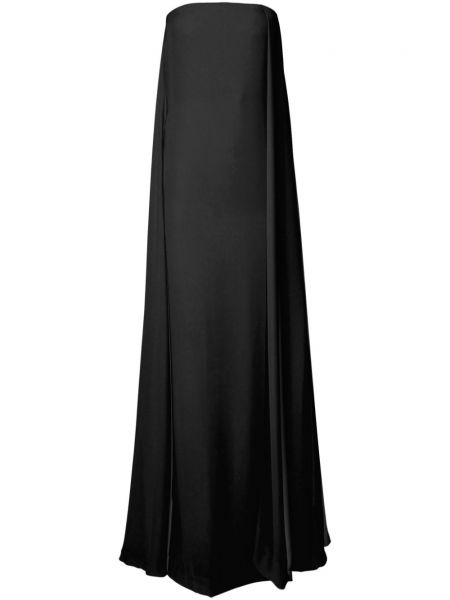 Trägerloses kleid Carolina Herrera schwarz