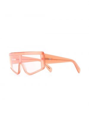 Oversize sonnenbrille ohne absatz Retrosuperfuture orange