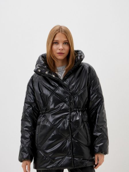 Утепленная демисезонная куртка Trendyangel черная