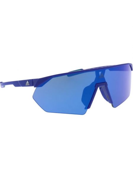 Okulary przeciwsłoneczne Adidas niebieskie