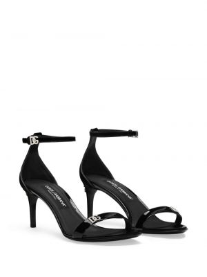 Leder sandale Dolce & Gabbana