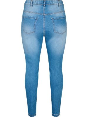 Skinny fit džínsy Zizzi modrá