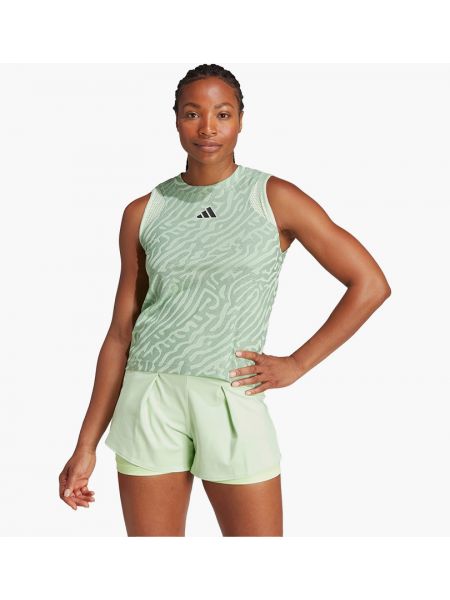 Тенісна майка Adidas зелена