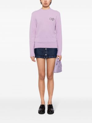 Vilnas džemperis Maison Kitsuné violets