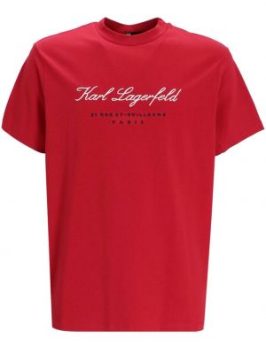 Тениска с принт Karl Lagerfeld