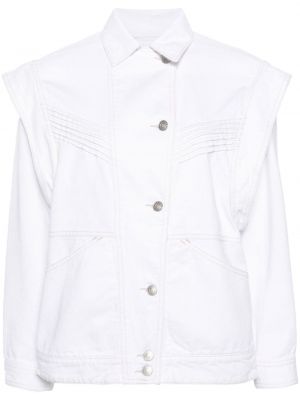 Traper jakna s gumbima Isabel Marant bijela