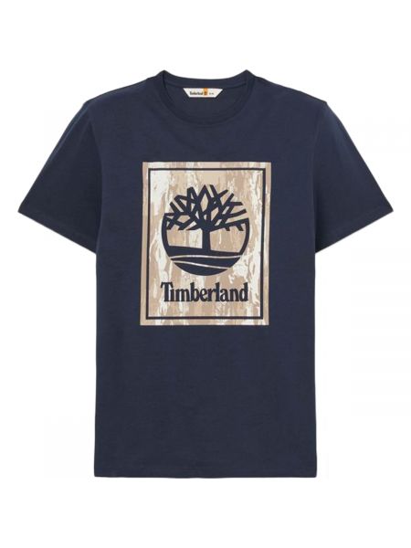 Majica kratki rukavi Timberland plava