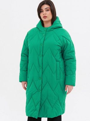 Утепленная демисезонная куртка Samoon By Gerry Weber зеленая