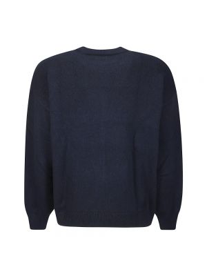 Sweter z okrągłym dekoltem Colorful Standard niebieski