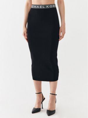 Slim fit pouzdrová sukně Michael Michael Kors černé