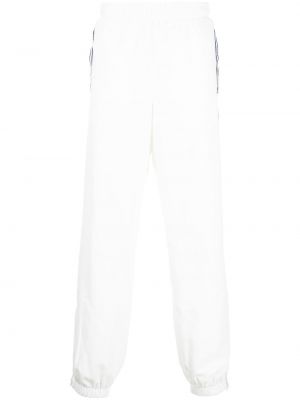 Spodnie sportowe z nadrukiem Casablanca białe
