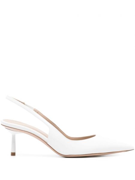 Полуотворени обувки с отворена пета Le Silla бяло