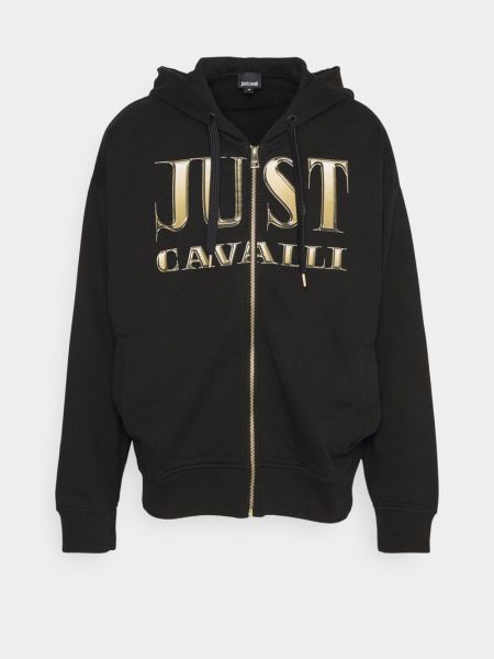 Bluza rozpinana Just Cavalli czarna