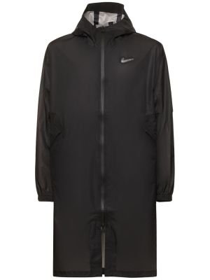 Jacke mit kapuze Nike schwarz
