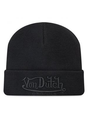 Шапка Von Dutch BeanieFlint черный