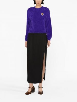 Pull en laine Moschino violet