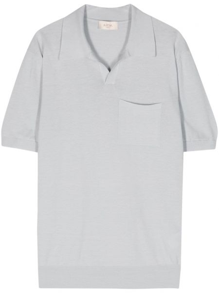 Lininė polo marškinėliai Altea pilka