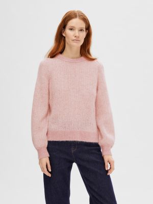 Pullover Selected Femme roosa