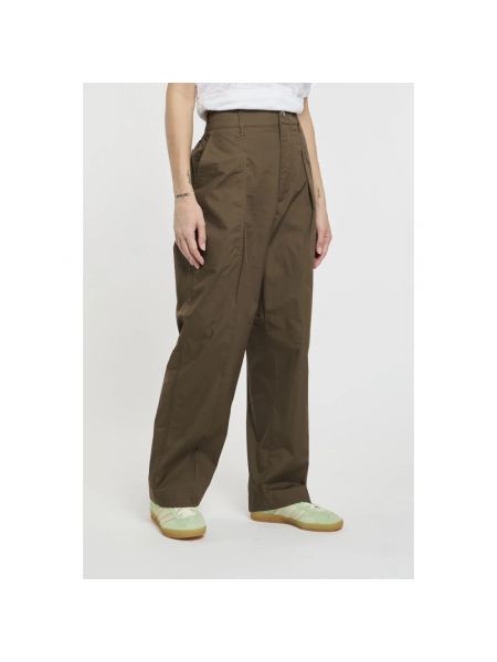 Pantalones de algodón Department Five verde