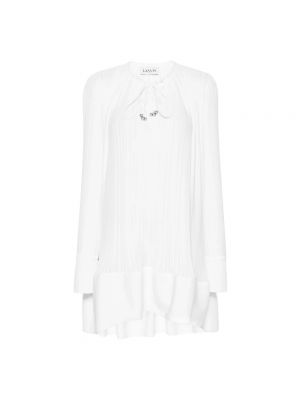 Sukienka mini Lanvin biała