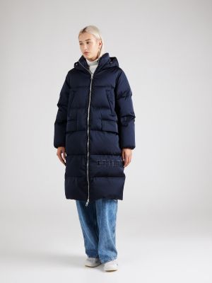 Pūkinė žieminis paltas Tommy Hilfiger mėlyna