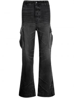Jeans di cotone Amiri nero