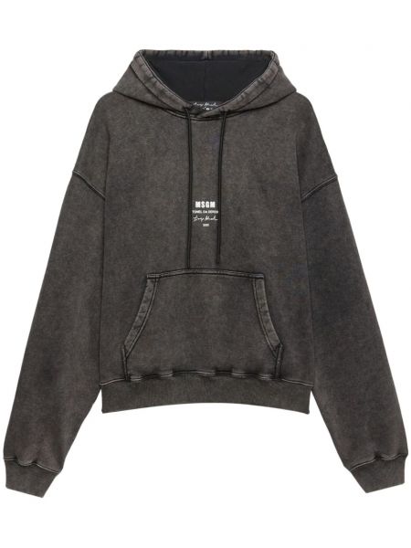 Baskılı hoodie Msgm gri