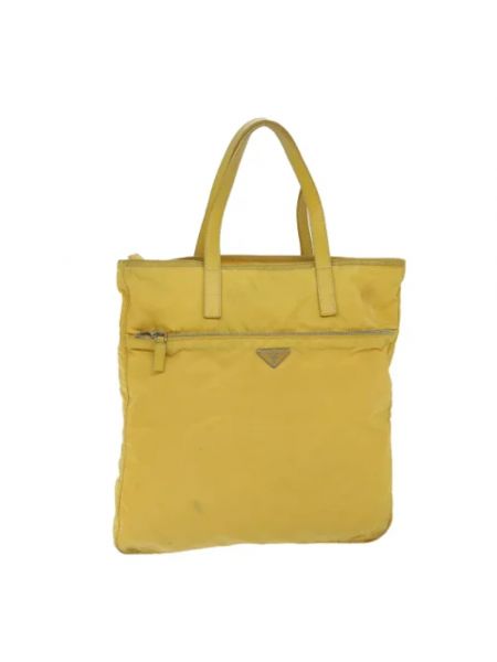 Retro shopper handtasche Prada Vintage gelb