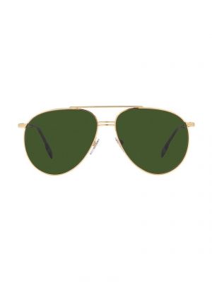 Okulary przeciwsłoneczne Burberry złote