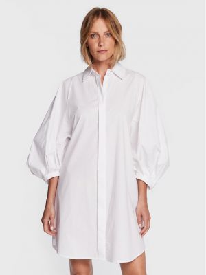 Рокля тип риза Silvian Heach бяло