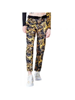 Skinny hose mit print Versace Jeans Couture