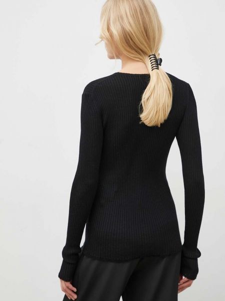 Vlněný svetr By Malene Birger černý