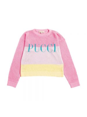 Sweter Emilio Pucci różowy