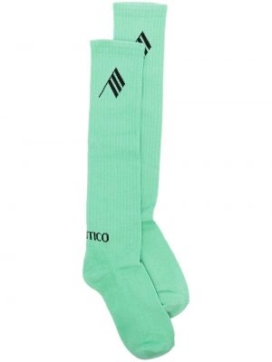 Чорапи The Attico зелено