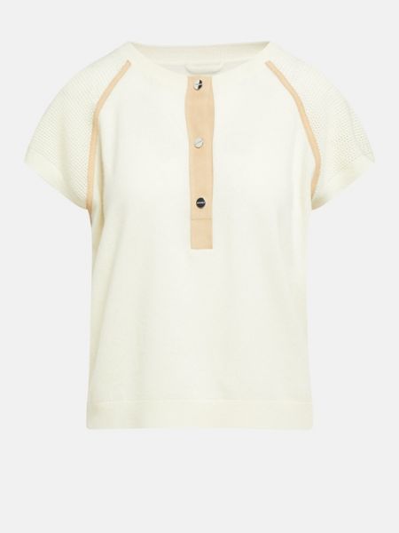 Шерстяная блузка Max & Moi белая