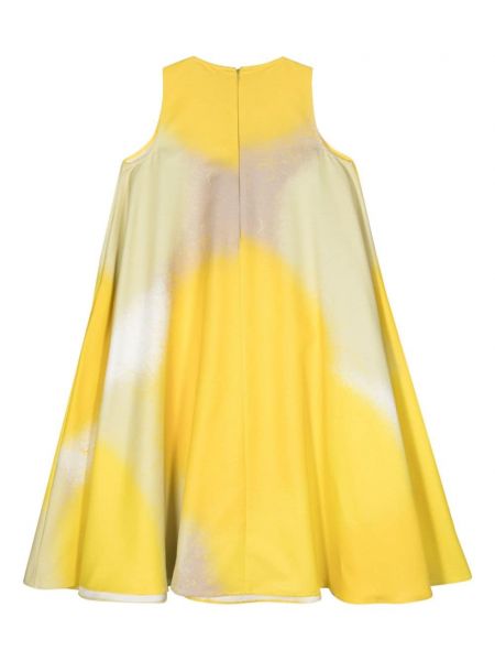 Sukienka midi Gianluca Capannolo żółta