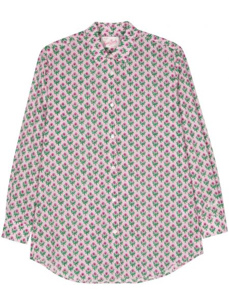 Geblümte hemd mit print Mc2 Saint Barth pink