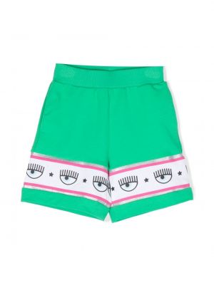 Shorts för tjejer Chiara Ferragni Kids grön